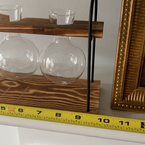 Yuego planter terrarium glass wooden new‎ in box - Picture 6 of 12